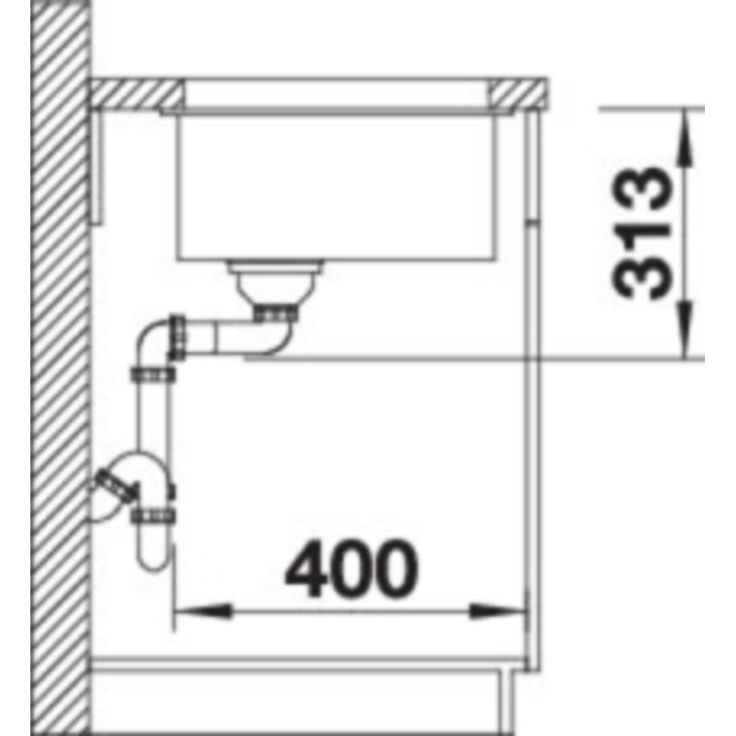 Blanco subline 400-u wit man.
