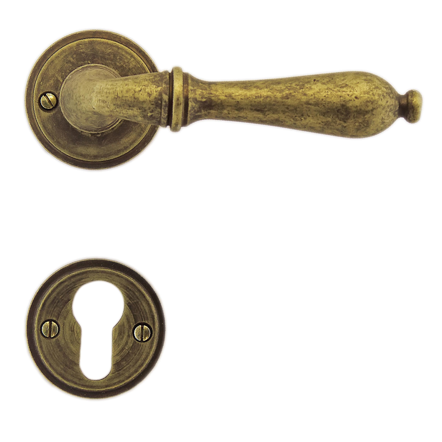 Deurkruk Pro da vinci old yellow r+e cyl