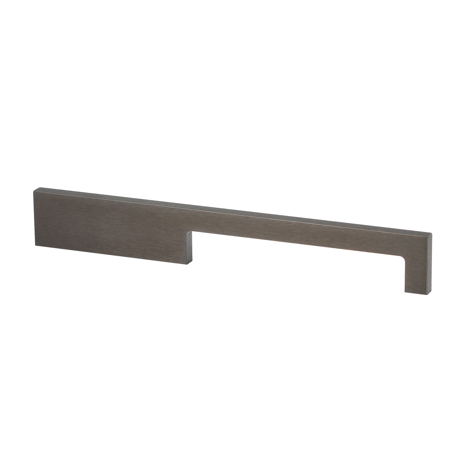 Greep drimo 224mm alu brushed dark bronze asymm