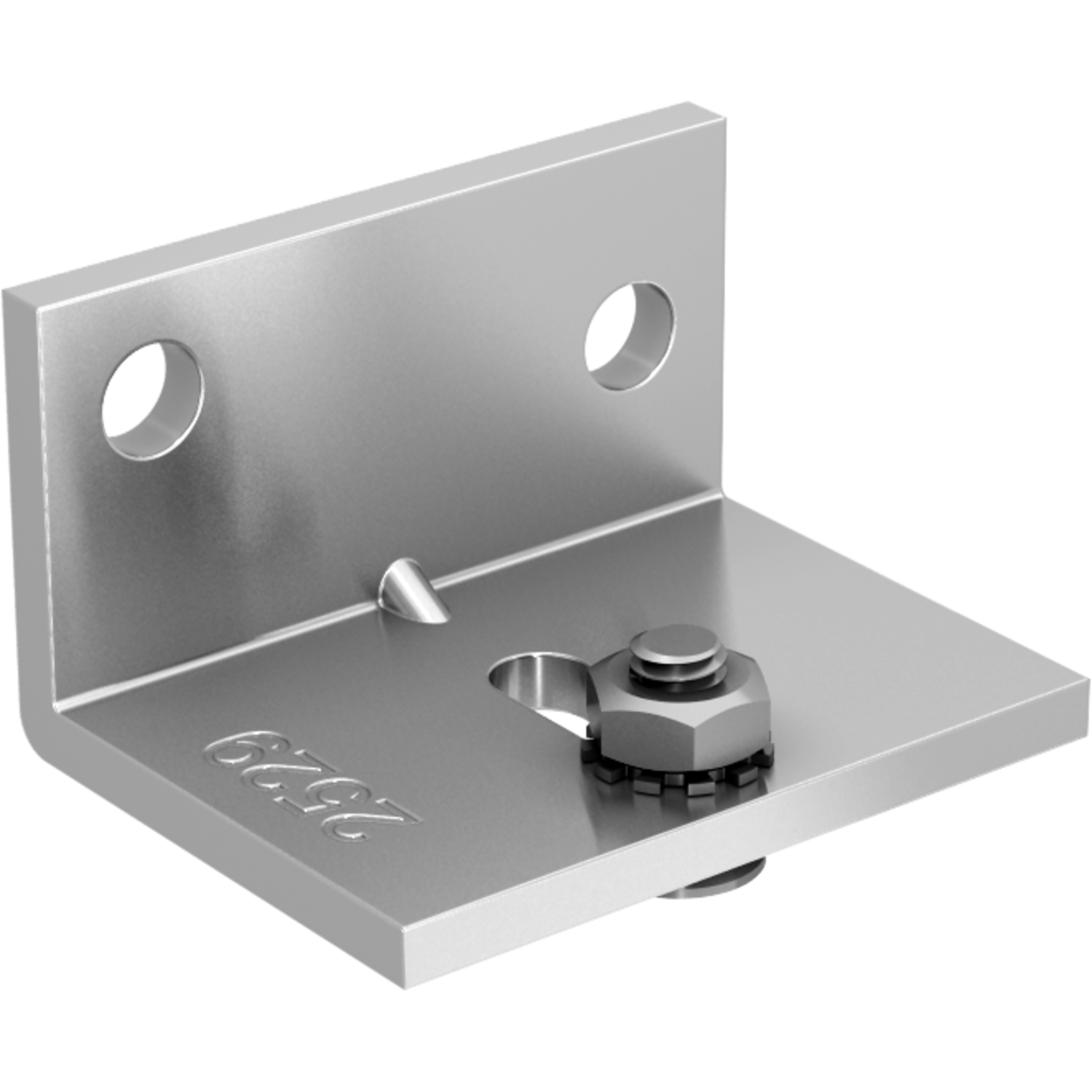 Cadette hoeksteun voor wandbevestiging, paneel 25-40mm
