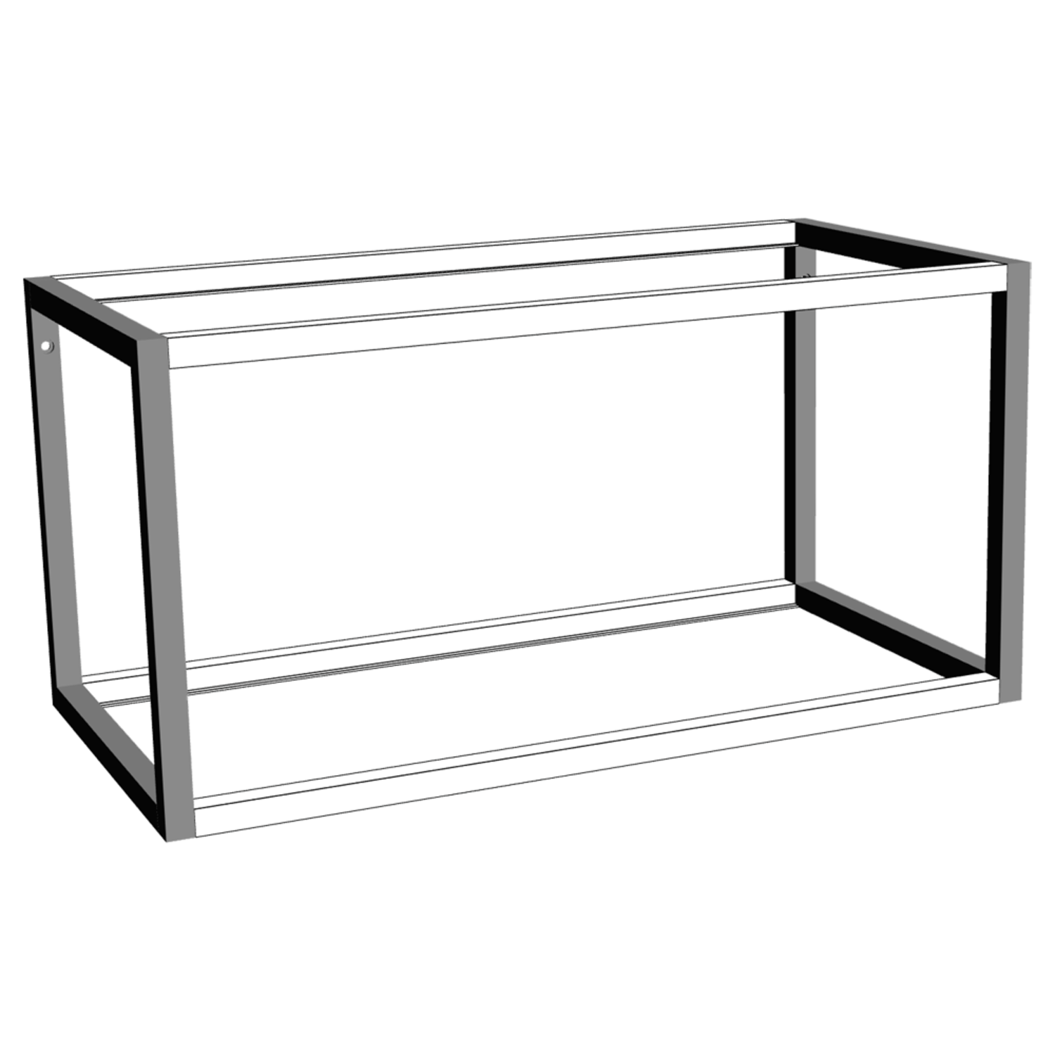 One basisset zwart