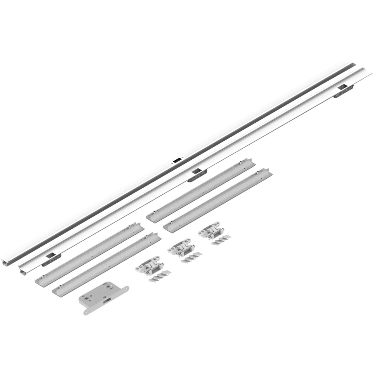 Xinnix X40 set staander zwart L/R 2315mm-90kg duwen/trekken scharnier A24(3)