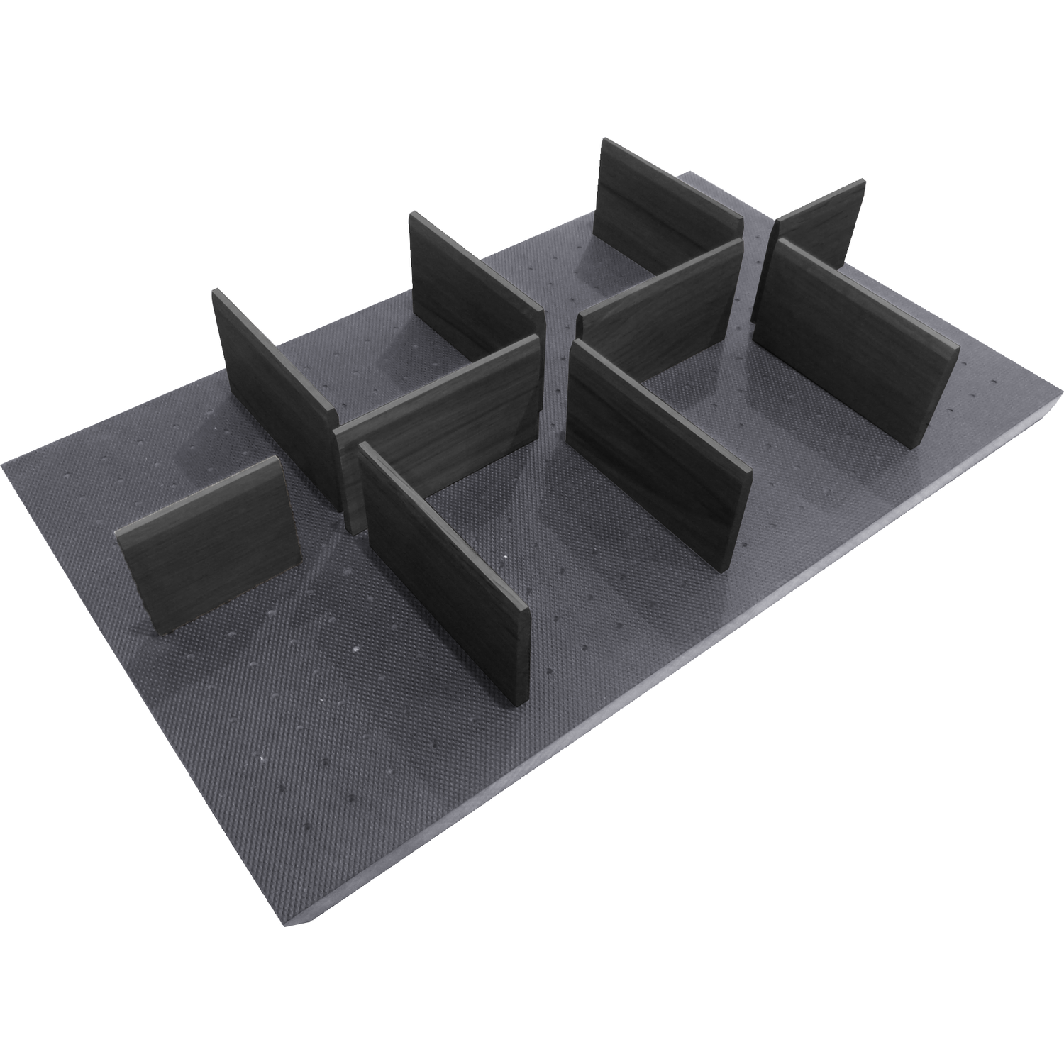 Modulo set frontlade antislip+verdelerset zw k1201 1124 x 472 x 15 mm