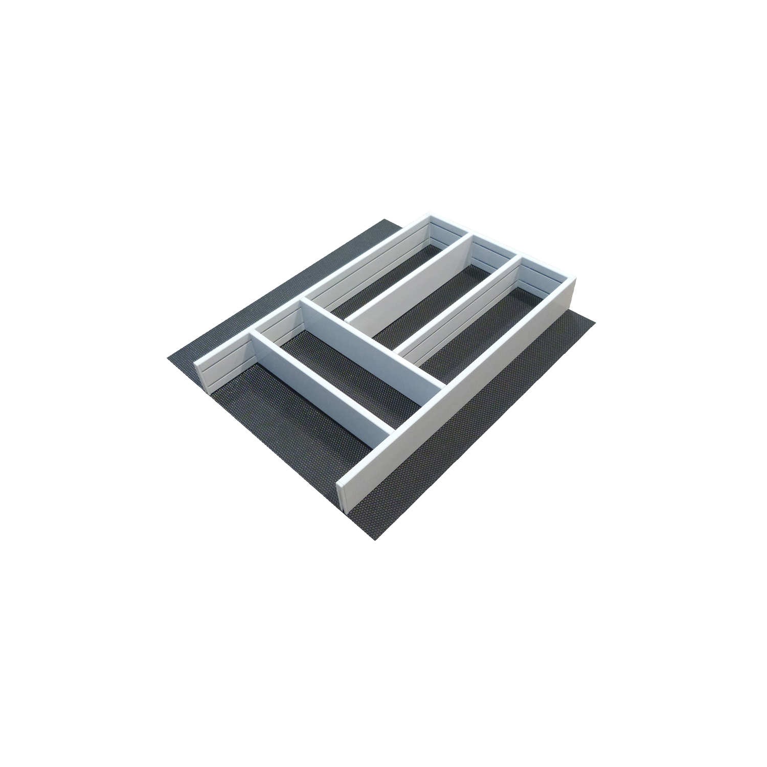 ArtciTech set antslipmat zwart k90+2 bestekind.wit 473x278x60
