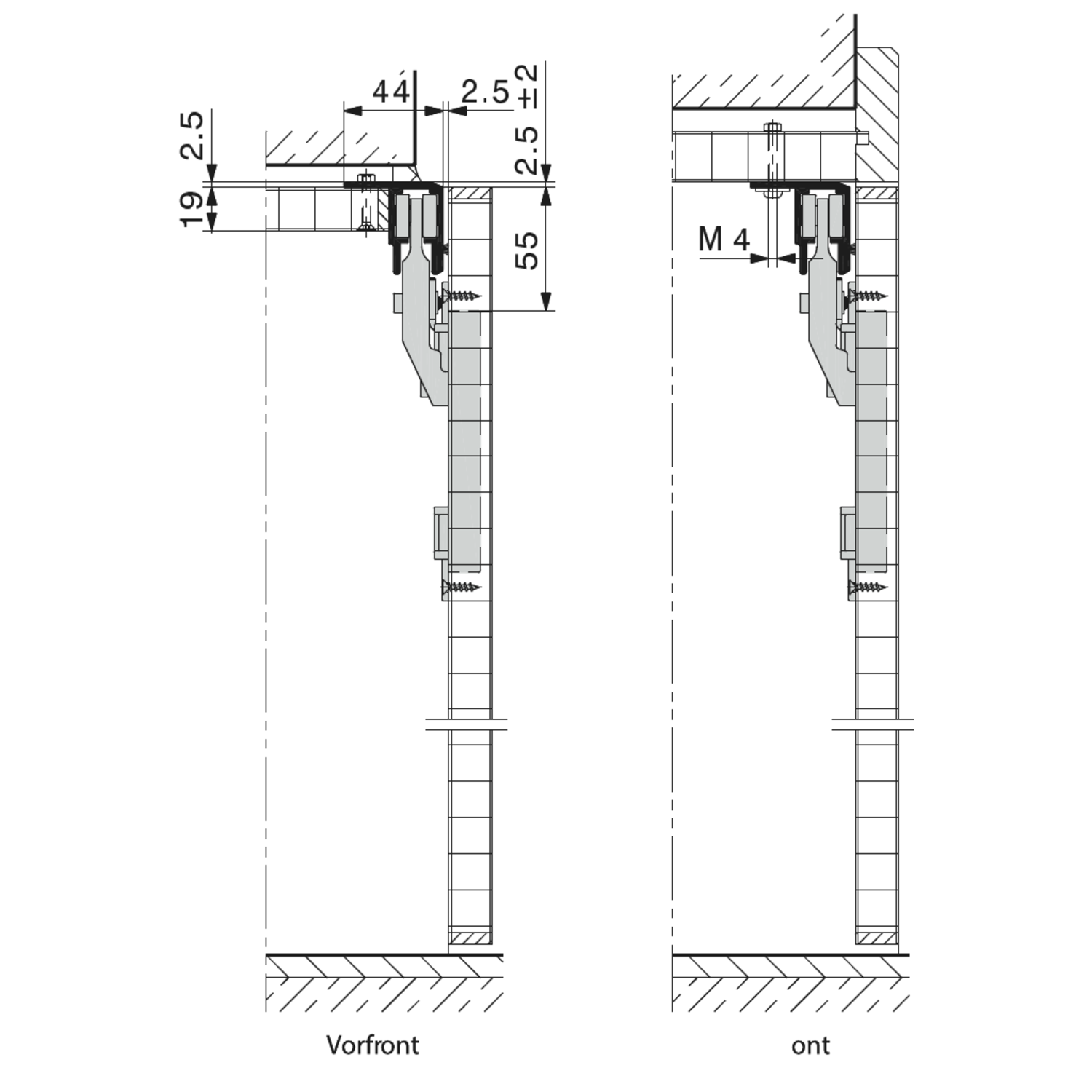 Hawa Multifold 30/W zonder rail