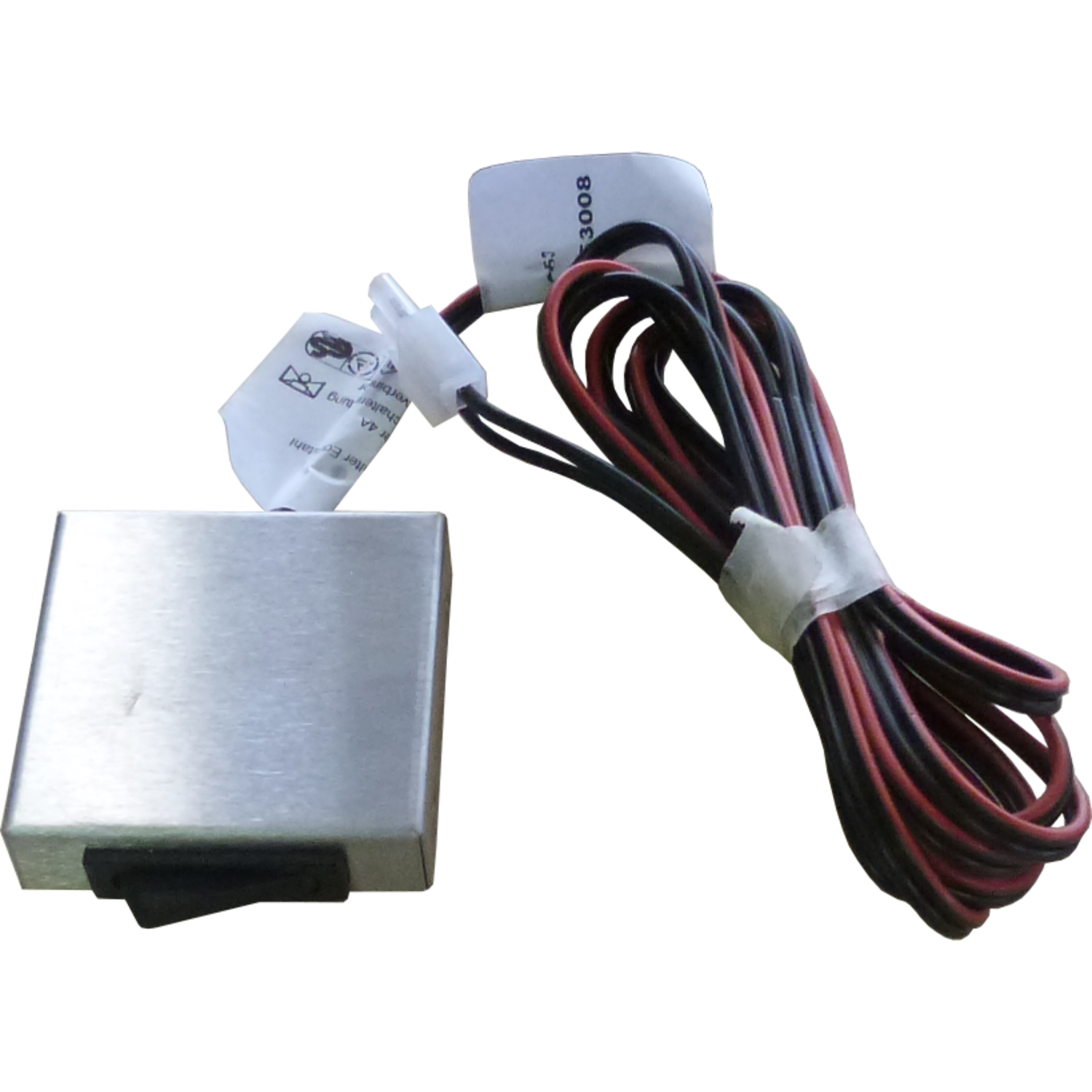 Ria led-Set 3 x 5.4w 12V 3000K RVS + schakelaar