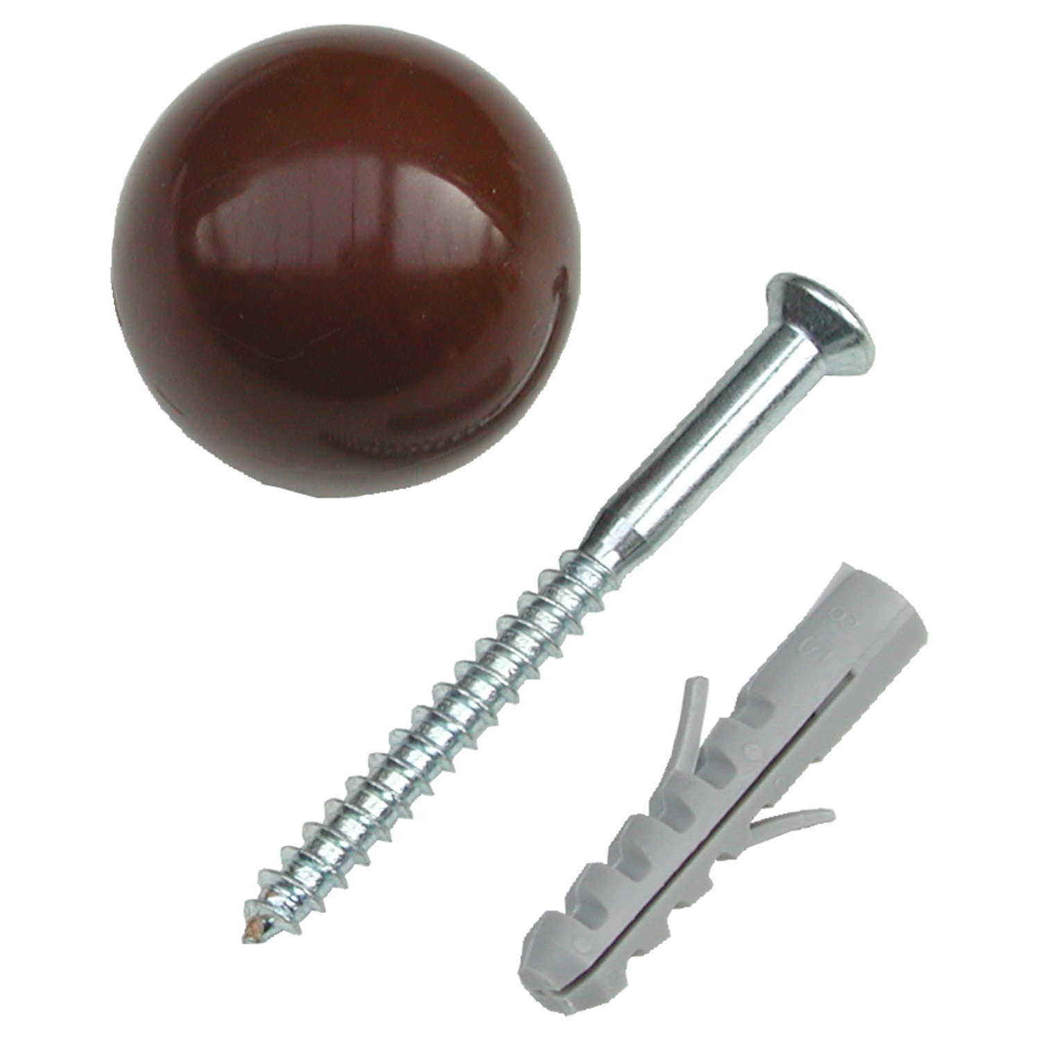60540 deurstop fischer ts8w bruin