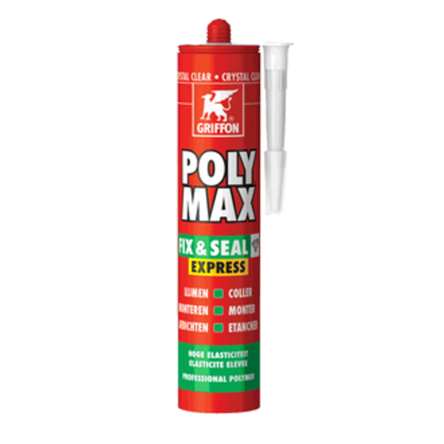 Griffon poly max fix&seal express crystal 300gr