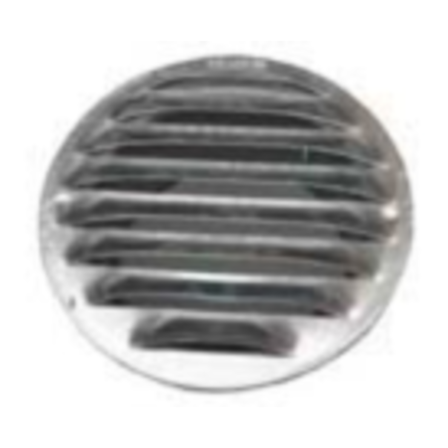 Ronde schoepenrooster d.120mm alu