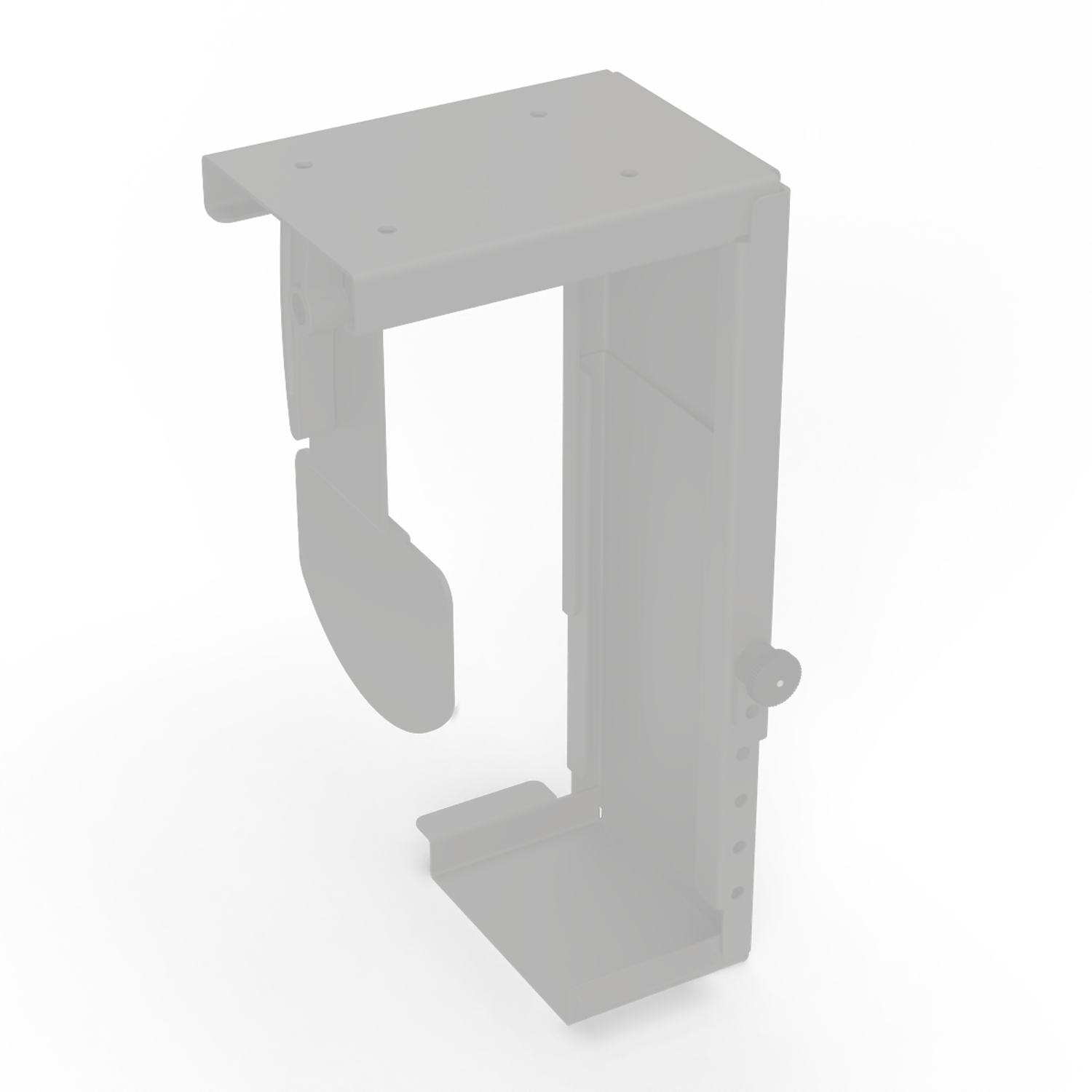 Smallclick pc-houder zilver