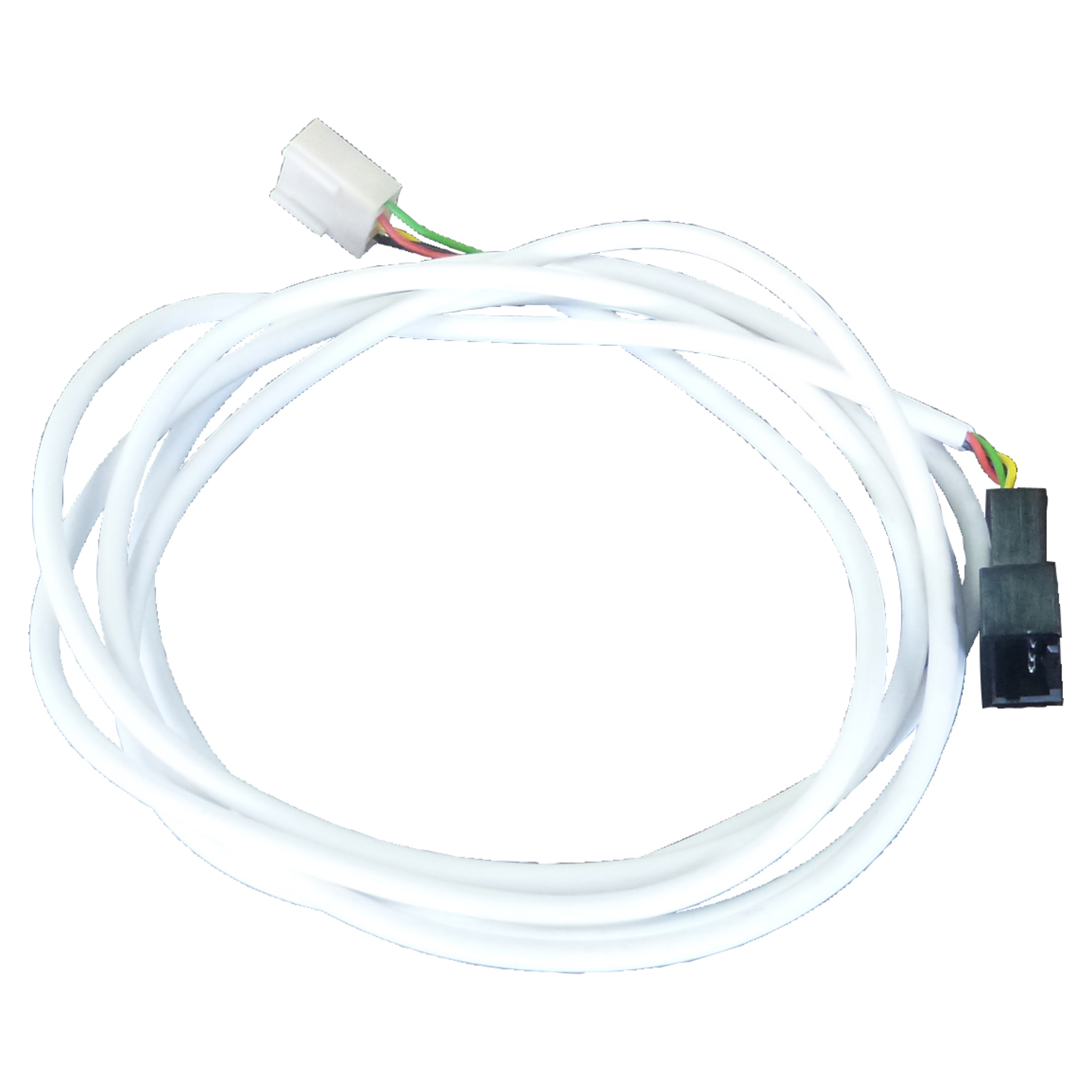 Led kabel RGB 2.5m transfo-strip stekker M/V
