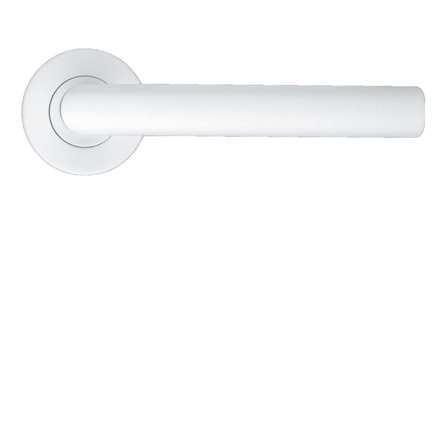 Deurkruk Pro i shape 19mm wit structuur r+no key