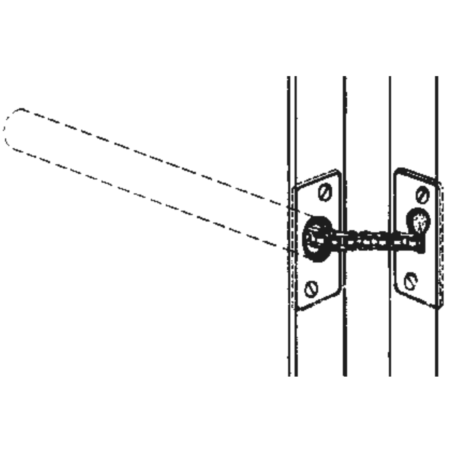 Adjunct 2500 kettingdeursluiter