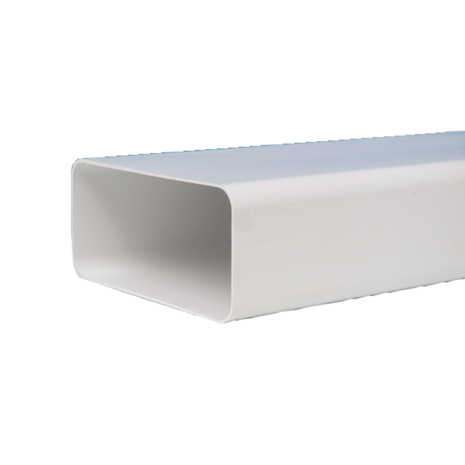 Vlakkanaal d.125 std l.1000mm wit