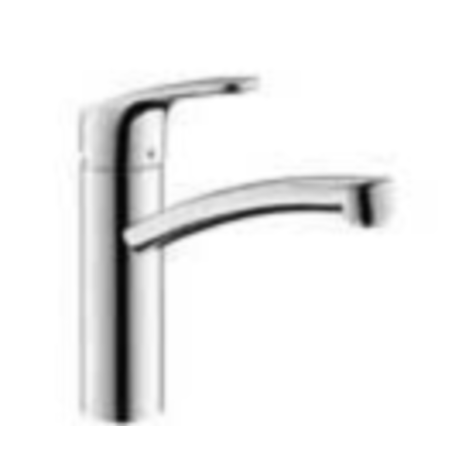 Hansgrohe Focus E2 keukenmengkraan chrom
