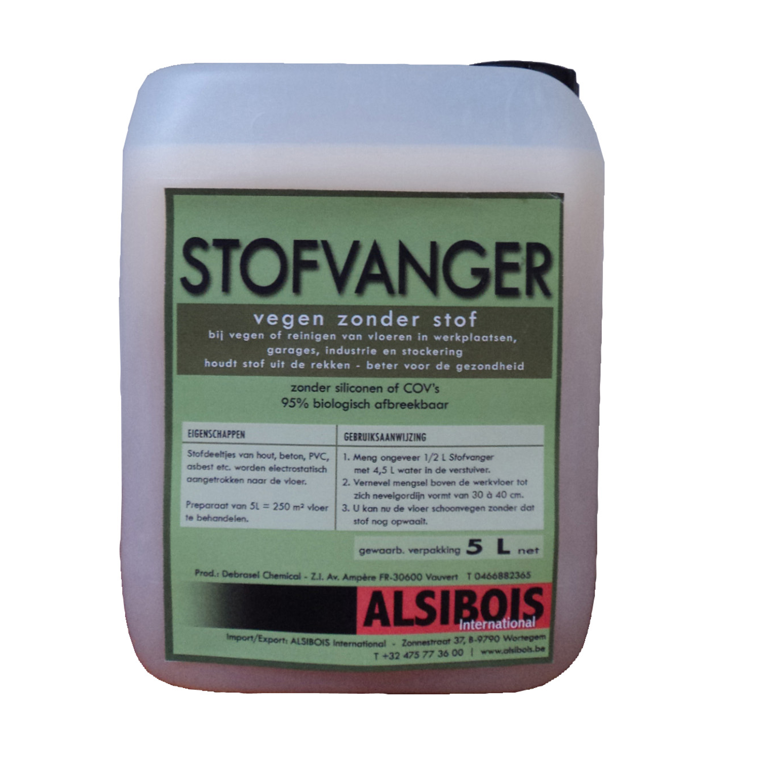 Stofvanger 5l