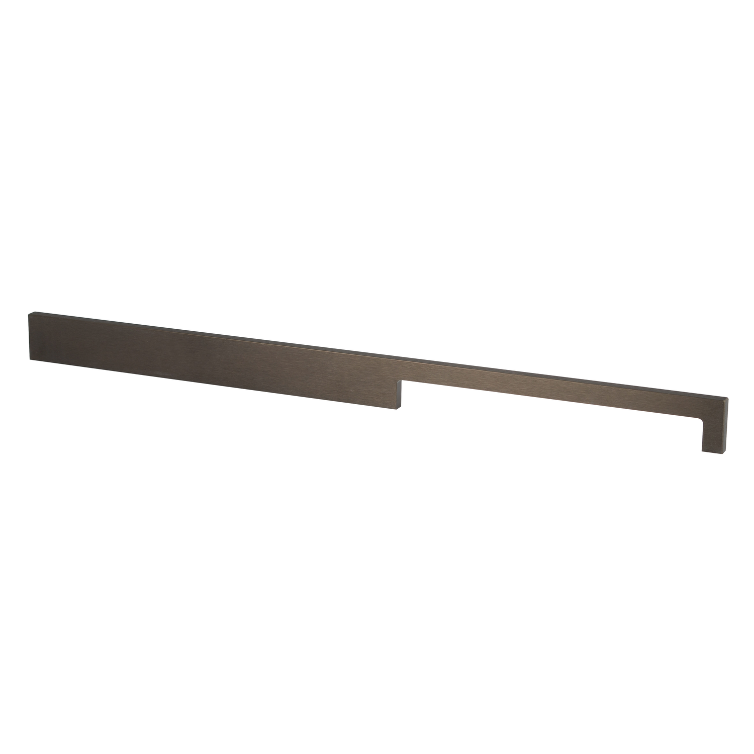 Greep drimo 480mm alu brushed dark bronze asymm
