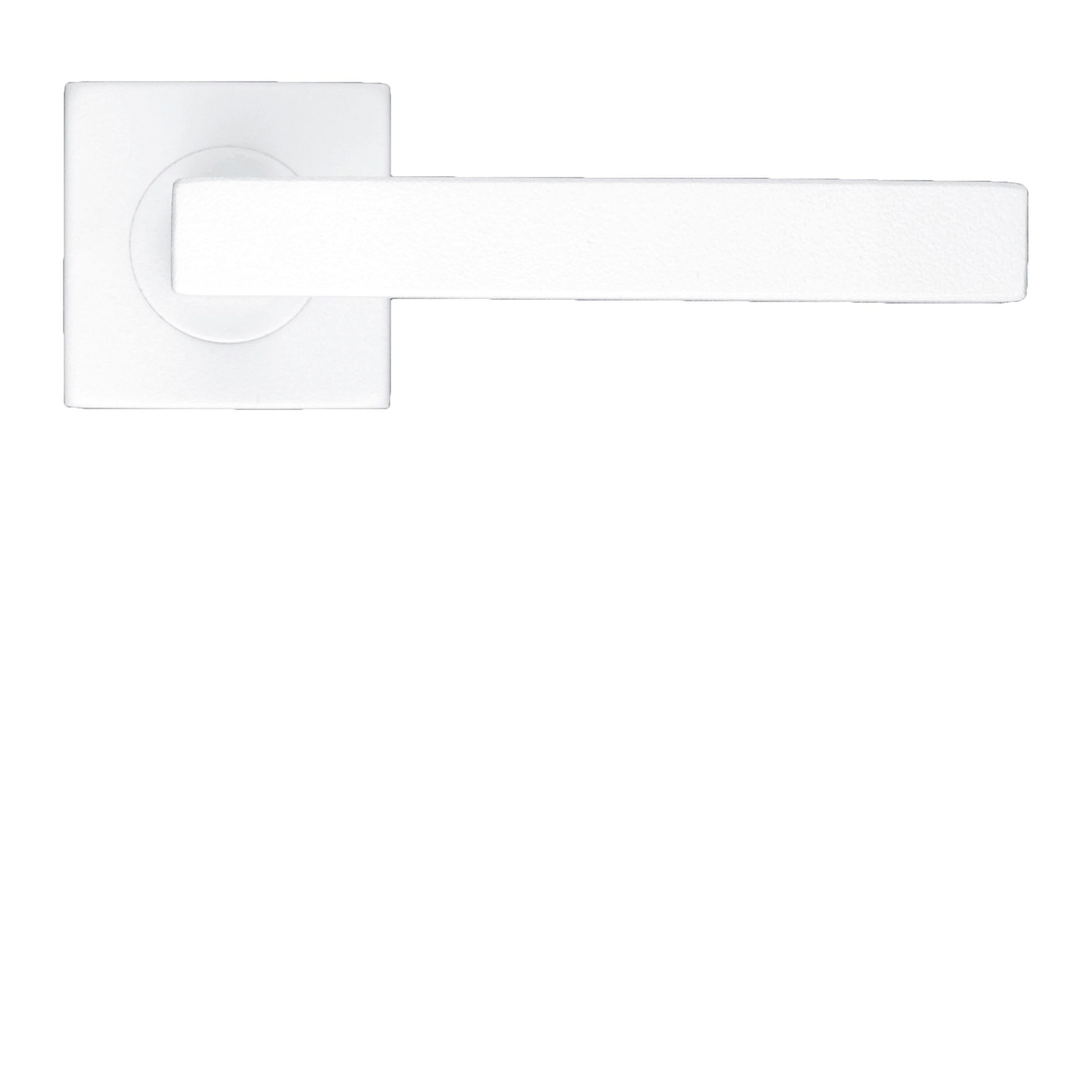 Deurkruk Pro kubic shape 16mm wit struct r+no key