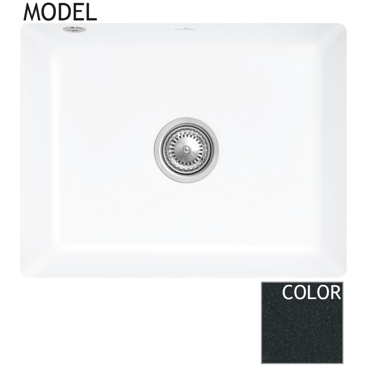 V&B 3310.01.jo subway 60 su chromit glanzend