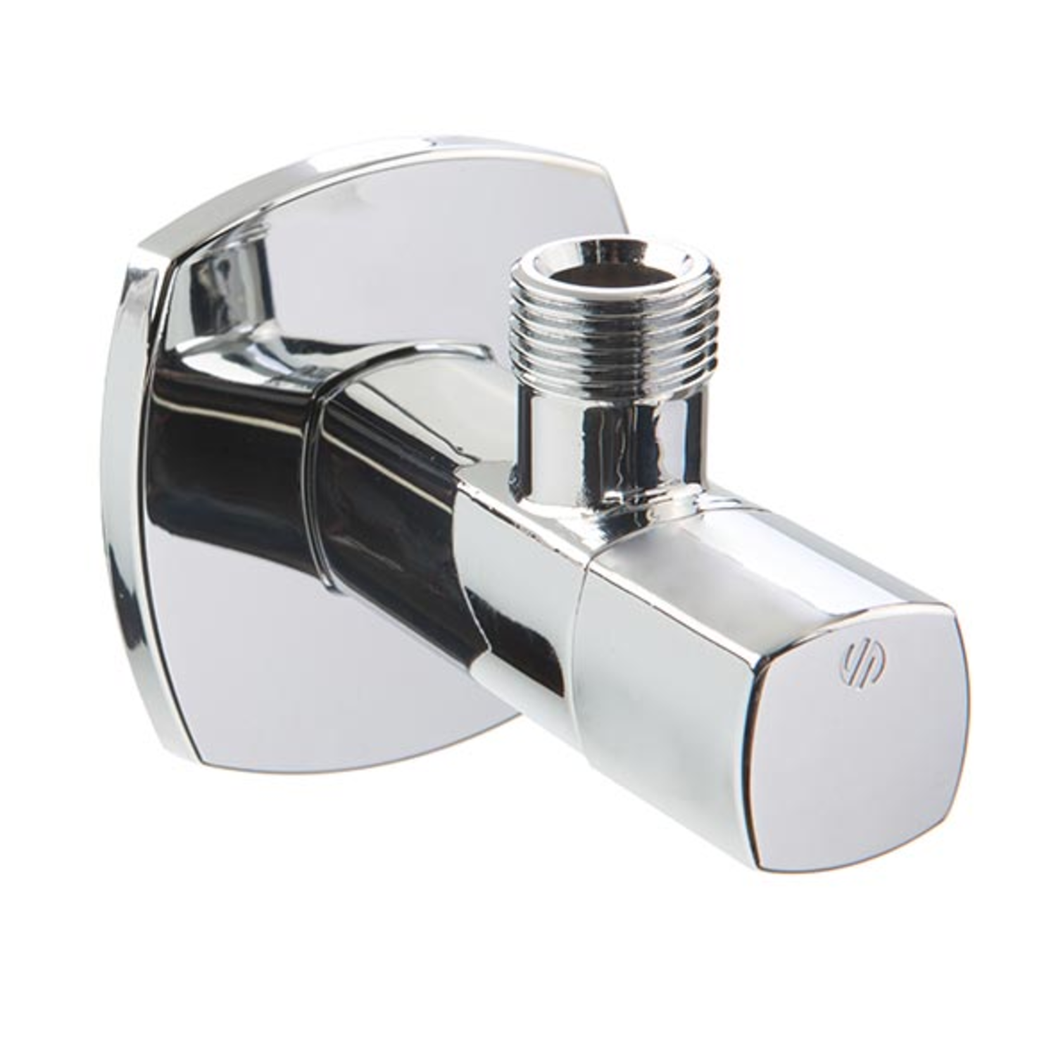 Hoekstopkraan 1/2x3/8 chroom gepolijst