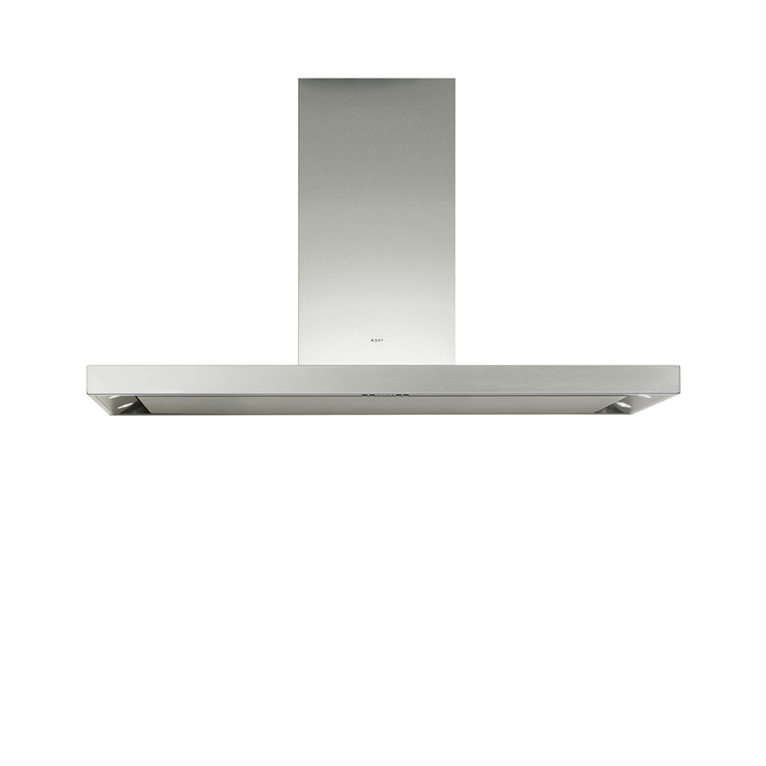 Novy Flatline 120 cm RVS wanddampkap
