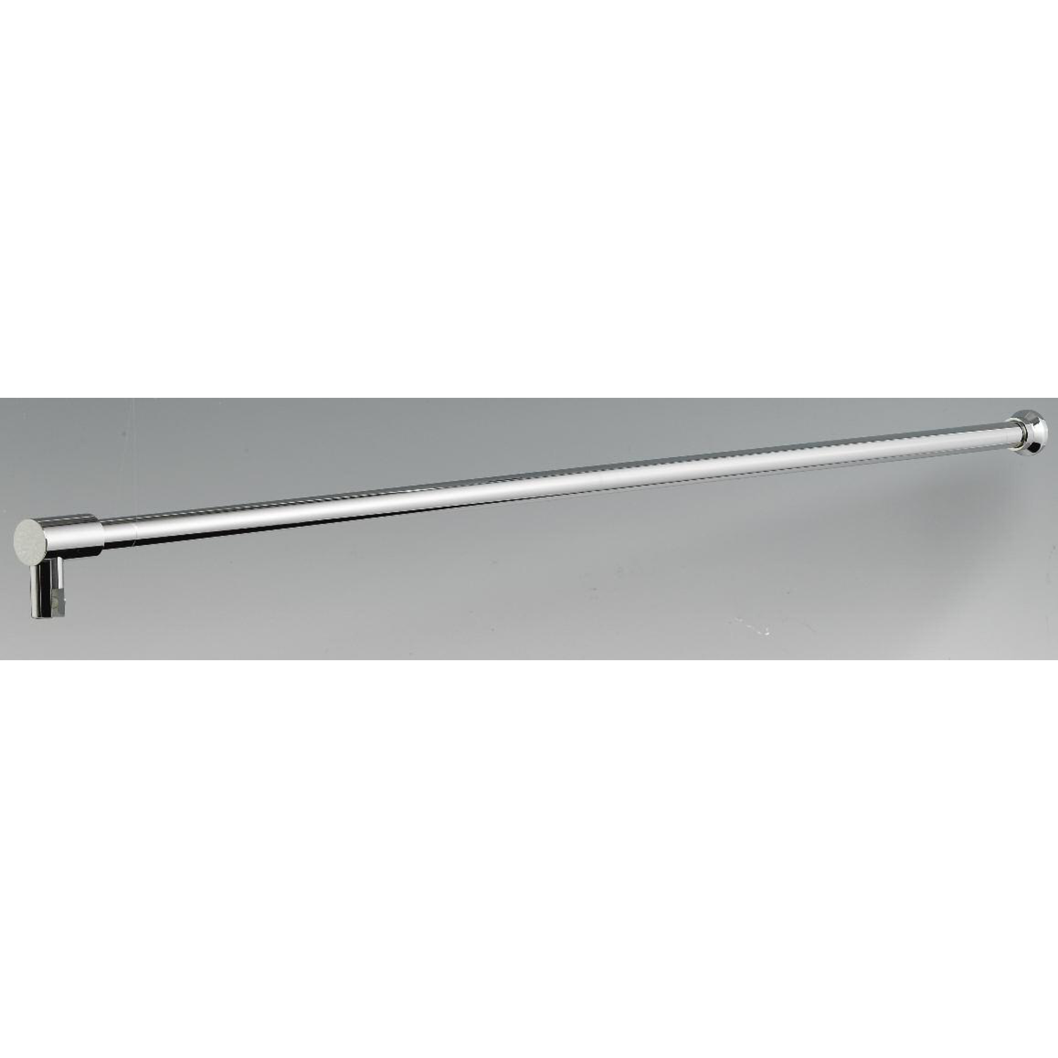 Vaste stabilisatiestang wand/glas, voor 6/10 mm glas, L1320, chroom