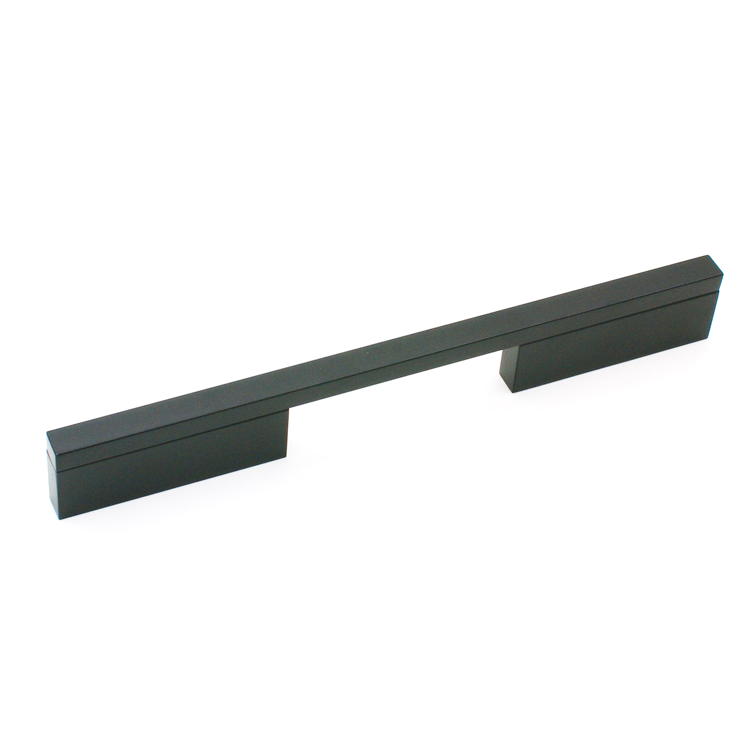 Greep pont 220mm ba 128/160 zwart mat