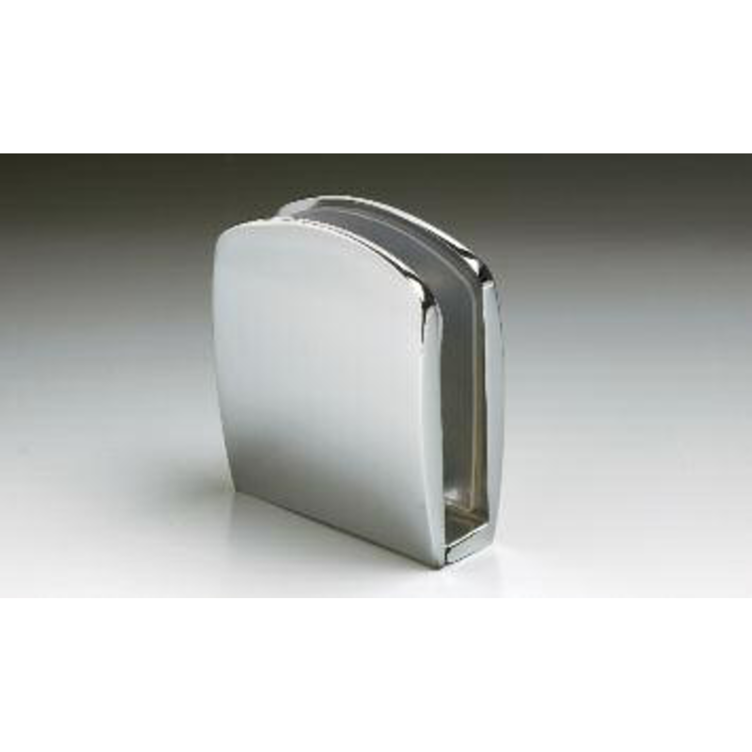 Klem serie 400 muur/glas 2 chroom