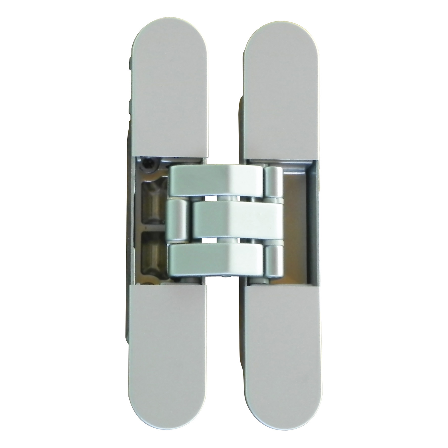 Kubi7 Twist K2000 scharnier zamak chroom mat zelfs zelfsluitend 60 kg - omkeerbaar