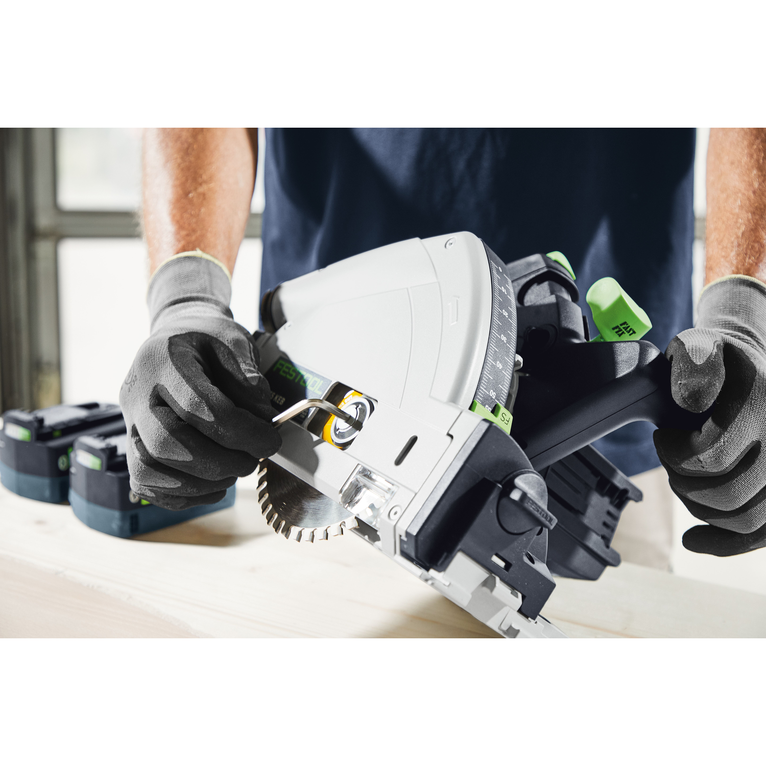 Festool accu-invalcirkelzaag tsc 55 keb-basic