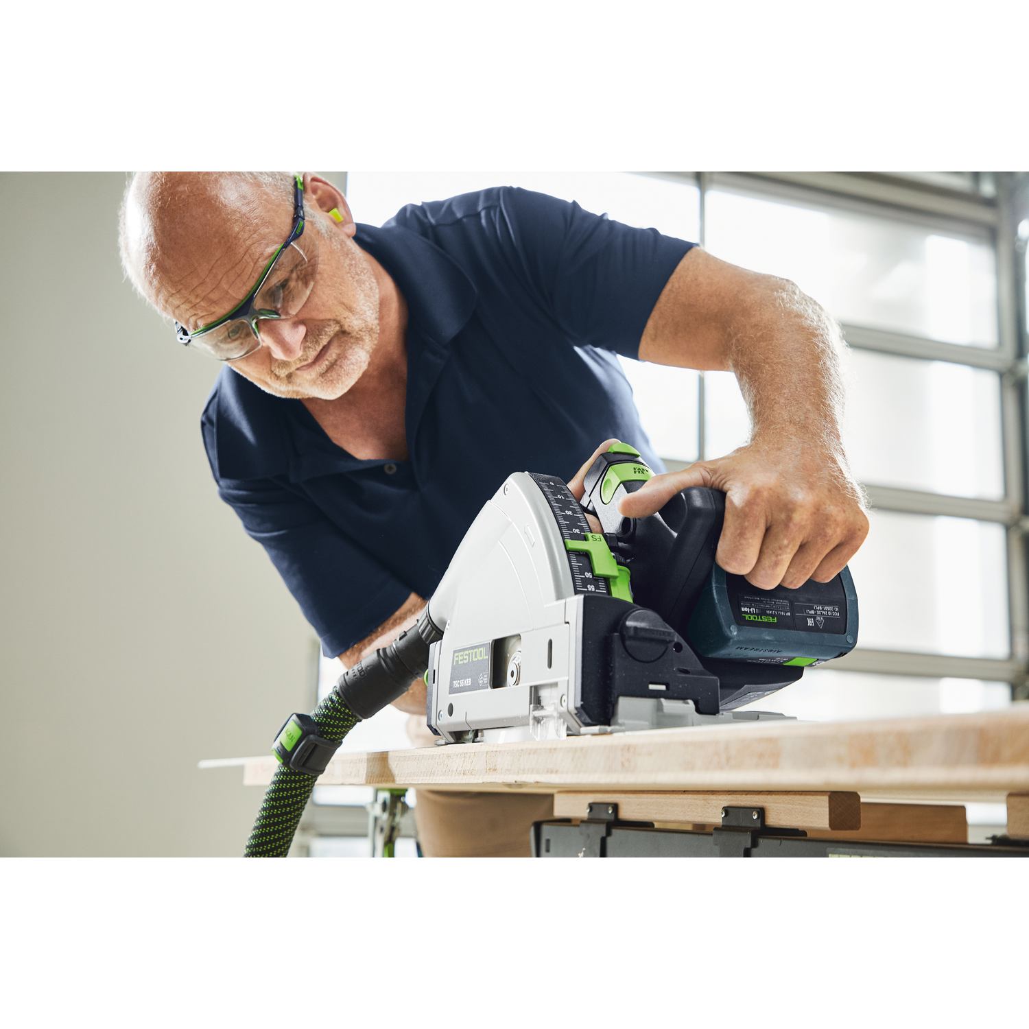 Festool accu-invalcirkelzaag tsc 55 keb-basic