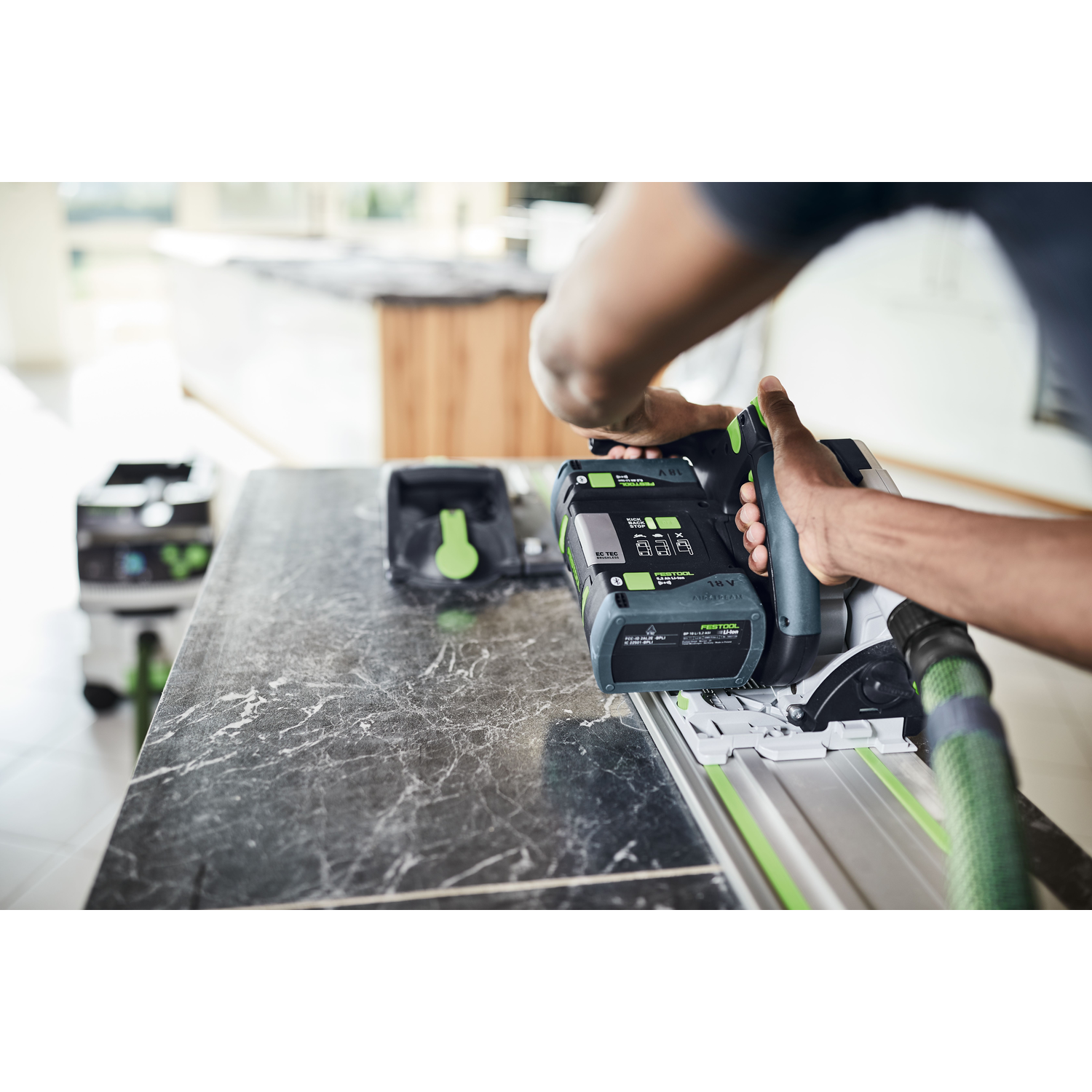 Festool accu-invalcirkelzaag tsc 55 keb-basic