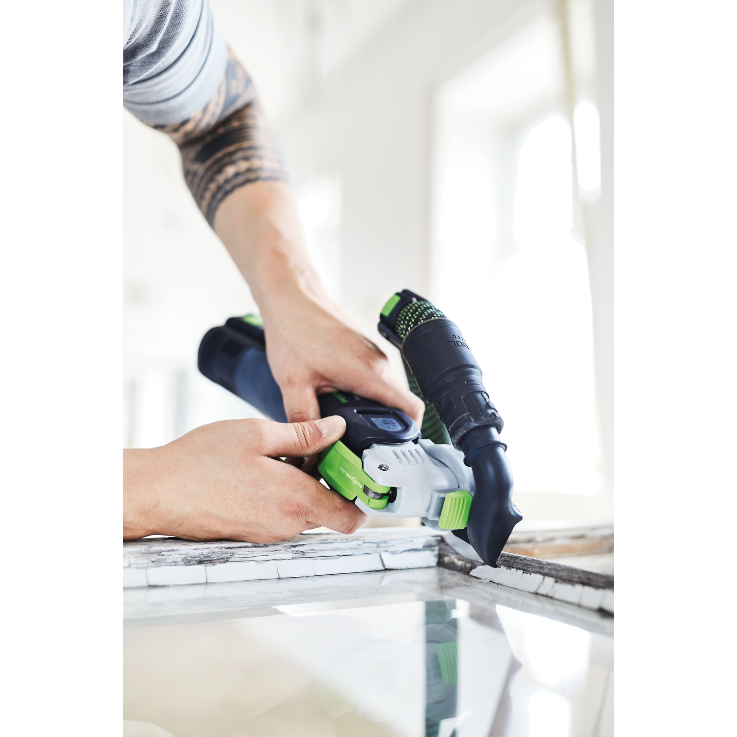 Festool oscillerende ac osc 18 e-basic set