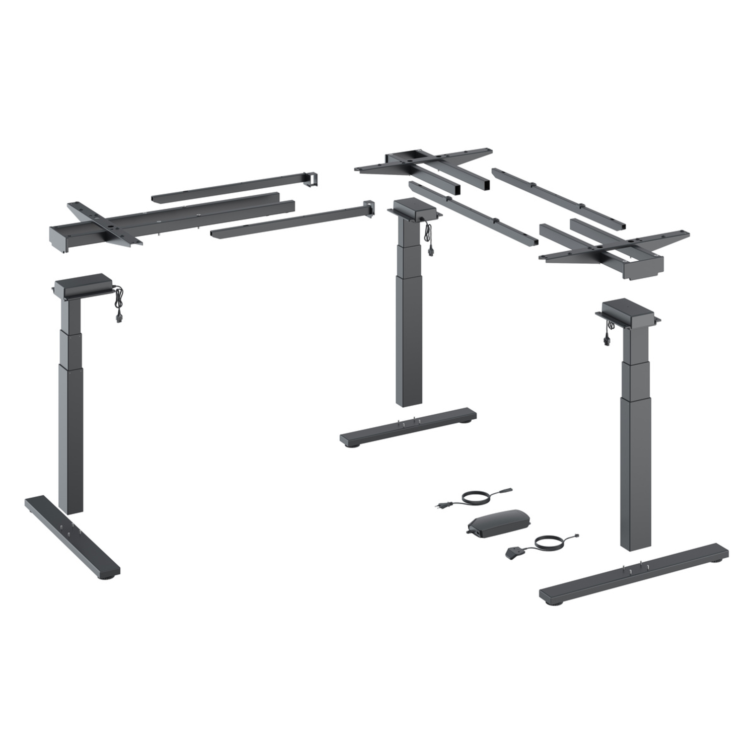 Steelforce Pro 671 SLS Highline 90° XL, zwart