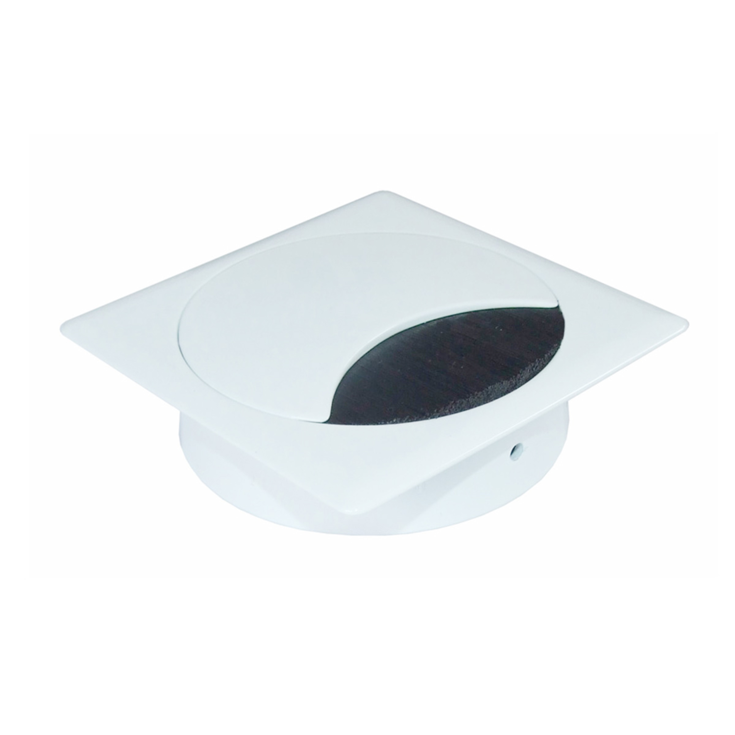 Kabeldoorvoer Exit Q zamak wit 90x90mm