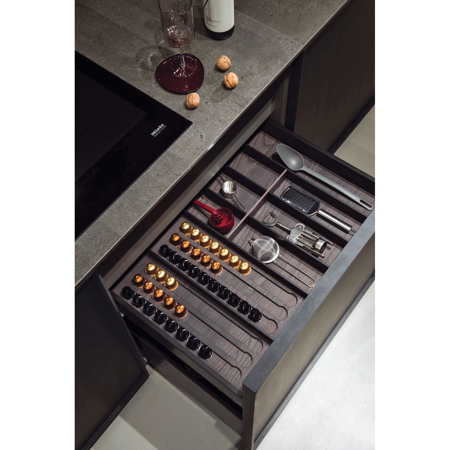 Fit bestekinzet V1 90 zwart
