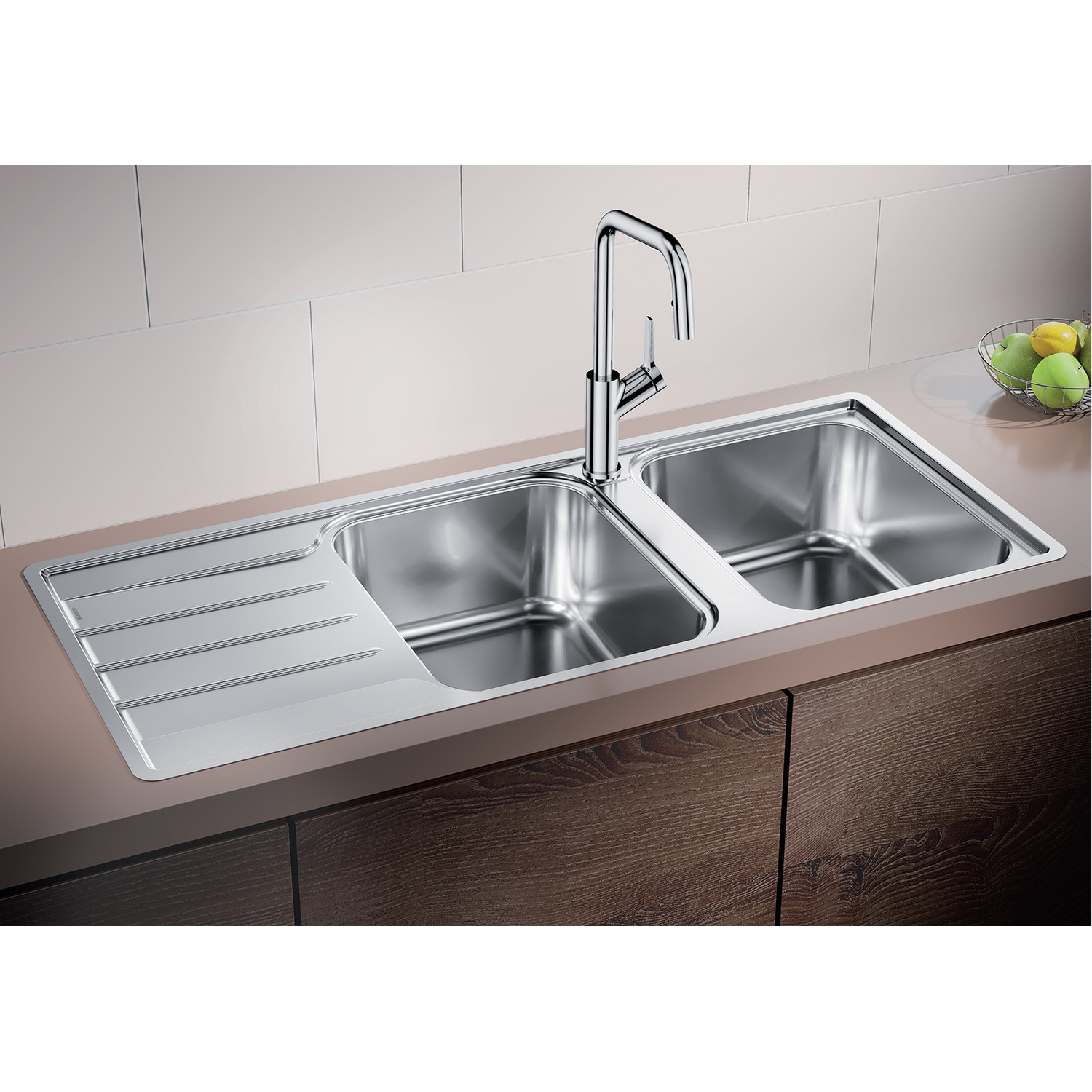 Blanco spoeltafel lemis 8 s-if manueel