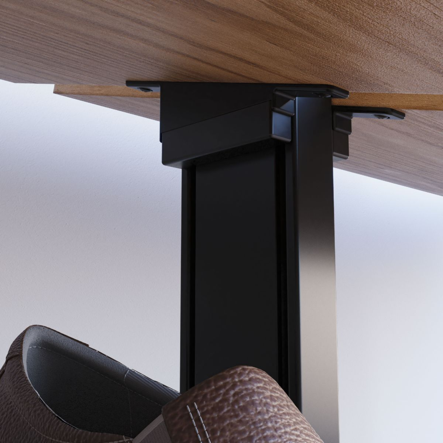 Structura drager schoenrek zwart alu