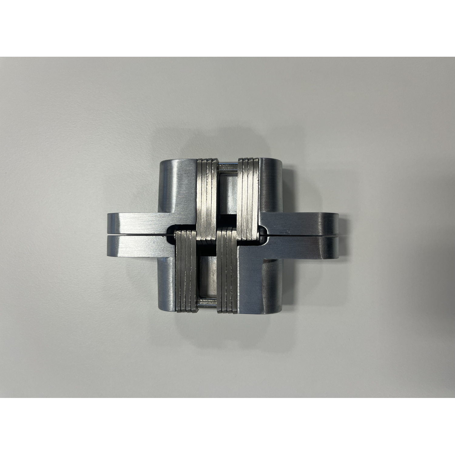 Onzichtbaar scharnier 115.8x24.7mm nikkel geborste ld