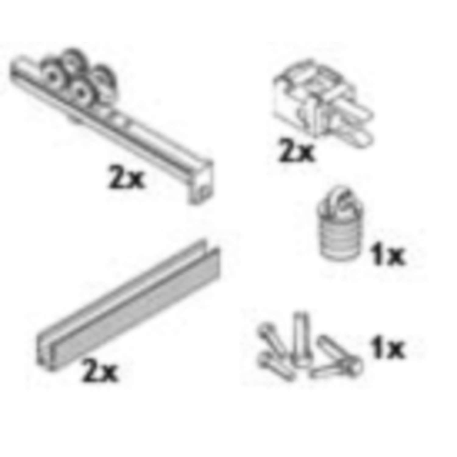Hawa Clipo 36 HM Inslide basisgarnituur