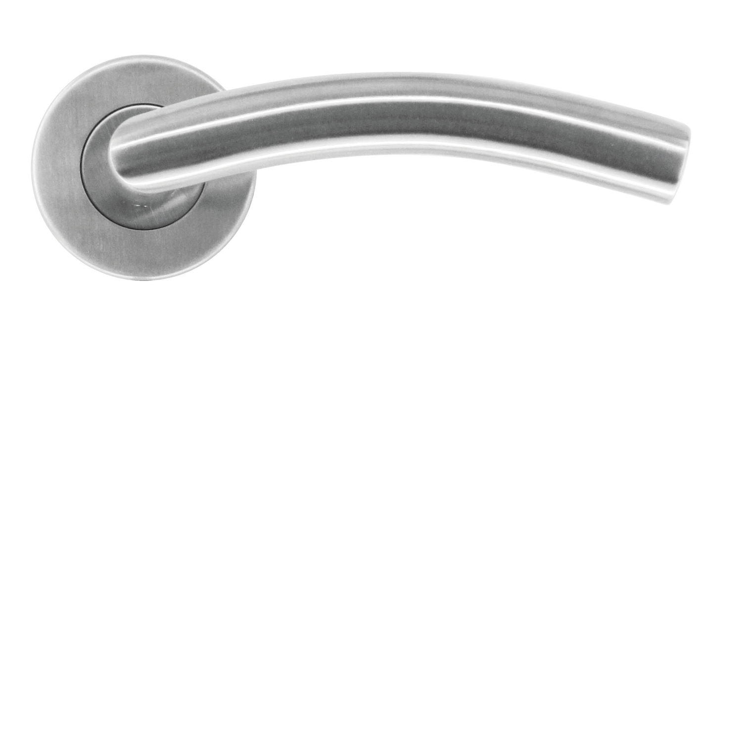 Deurkruk Pro gi shape 19mm inox plus r+no key