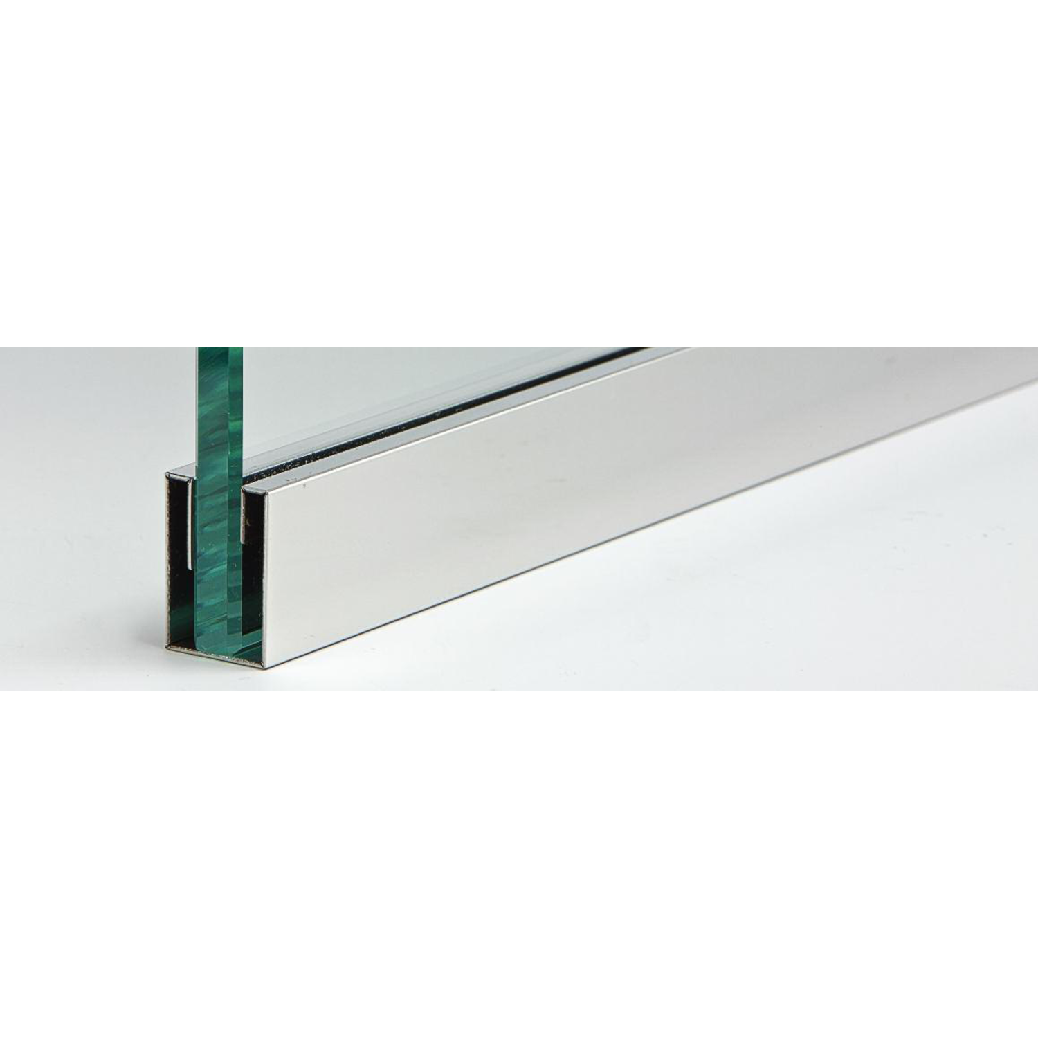 Profiel"u"rvs glans h=25mm s=12mm b=21,5mm-l3000mm