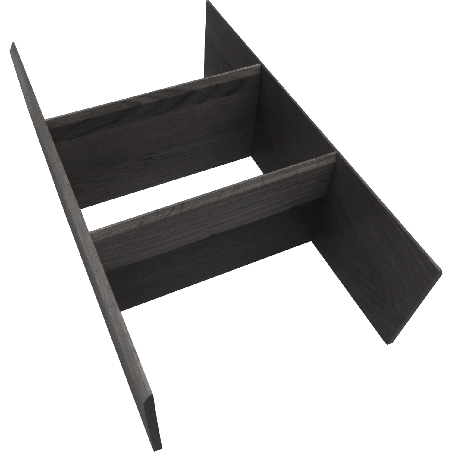 Modulo frontladeindeling zwart 473x272x150mm