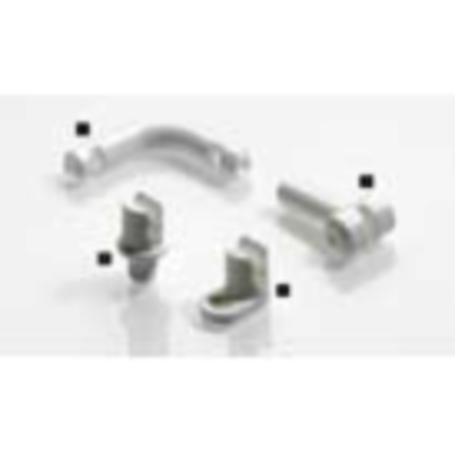 Tussenverbinding vr omranding 049206 wit