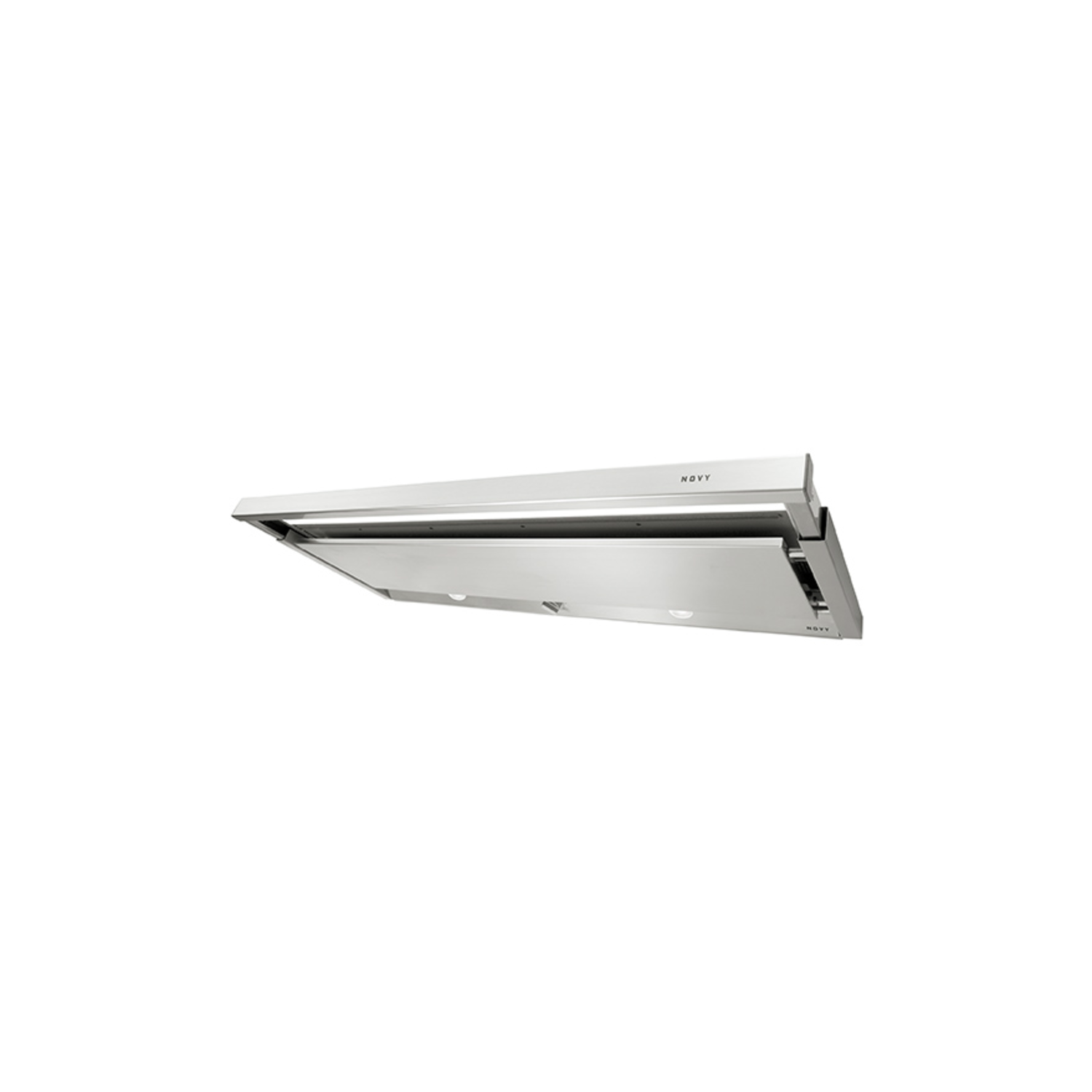 Novy telescopische dampkap 90cm RVS knop