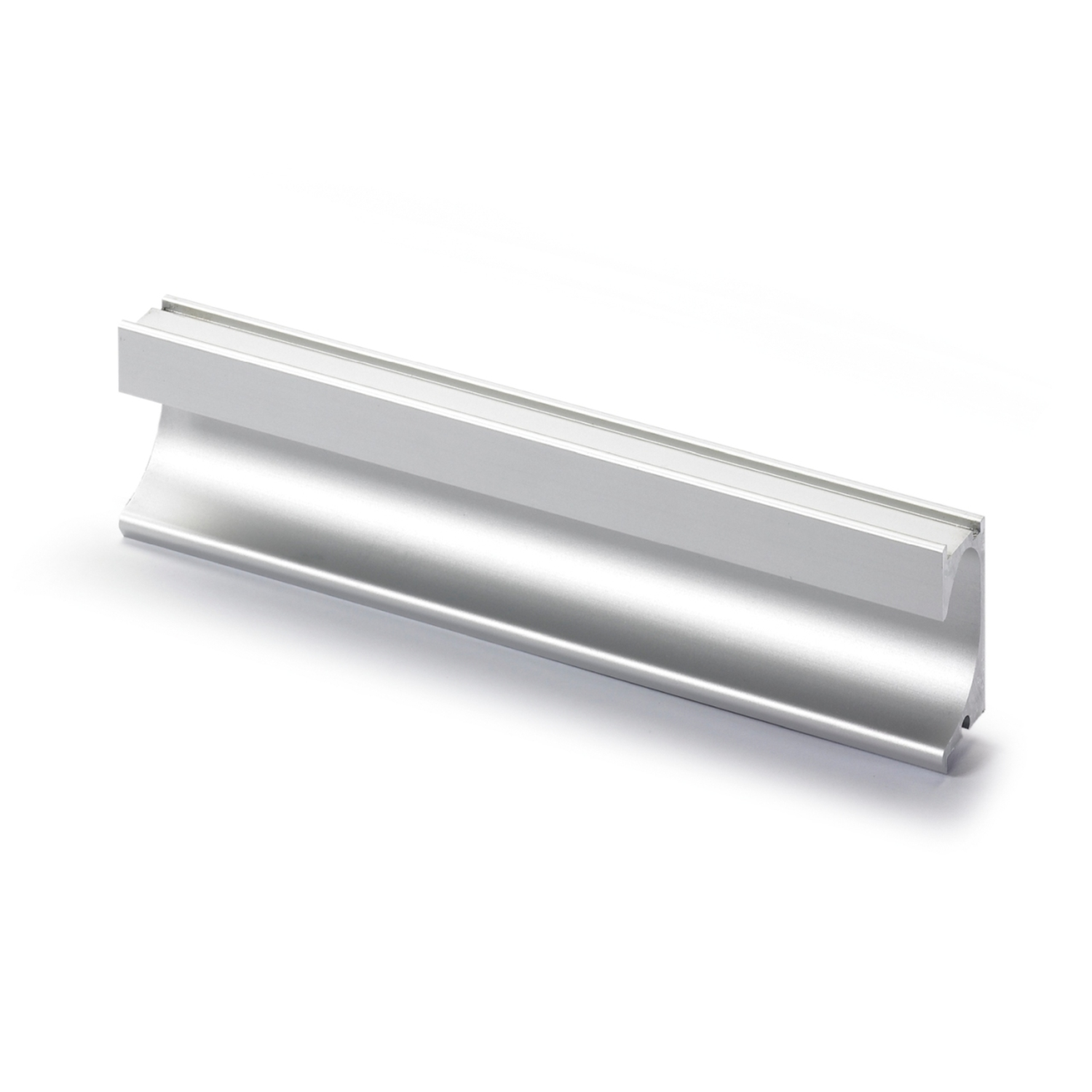 greep om in te laten Spira, L 2000 mm, B 43 mm, H 17.5 mm, Aluminium geëloxeerd