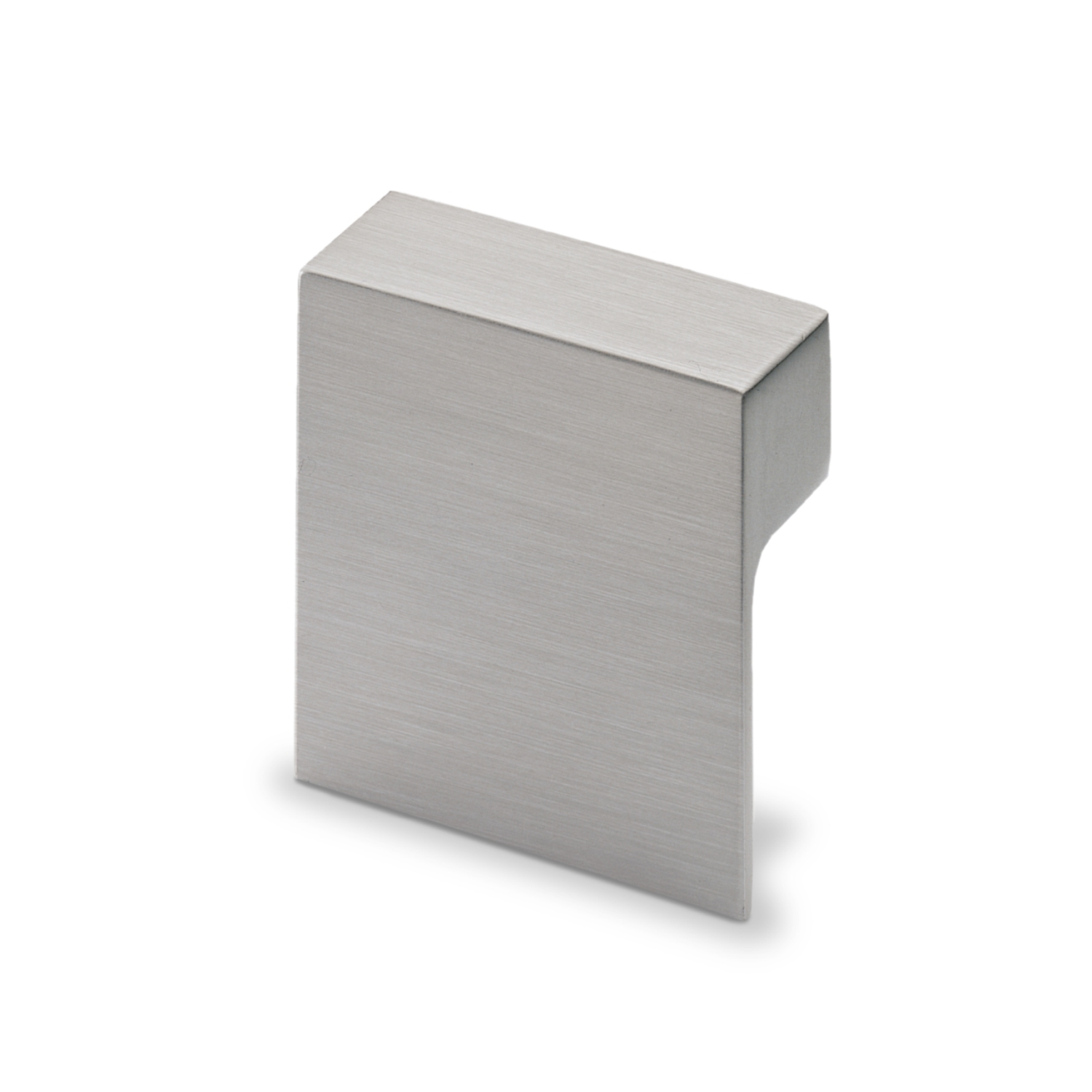 Greep Venusia, boorafstand 32, L 60 mm, B 60 mm, H 21 mm, roestvrij staal finish geborsteld