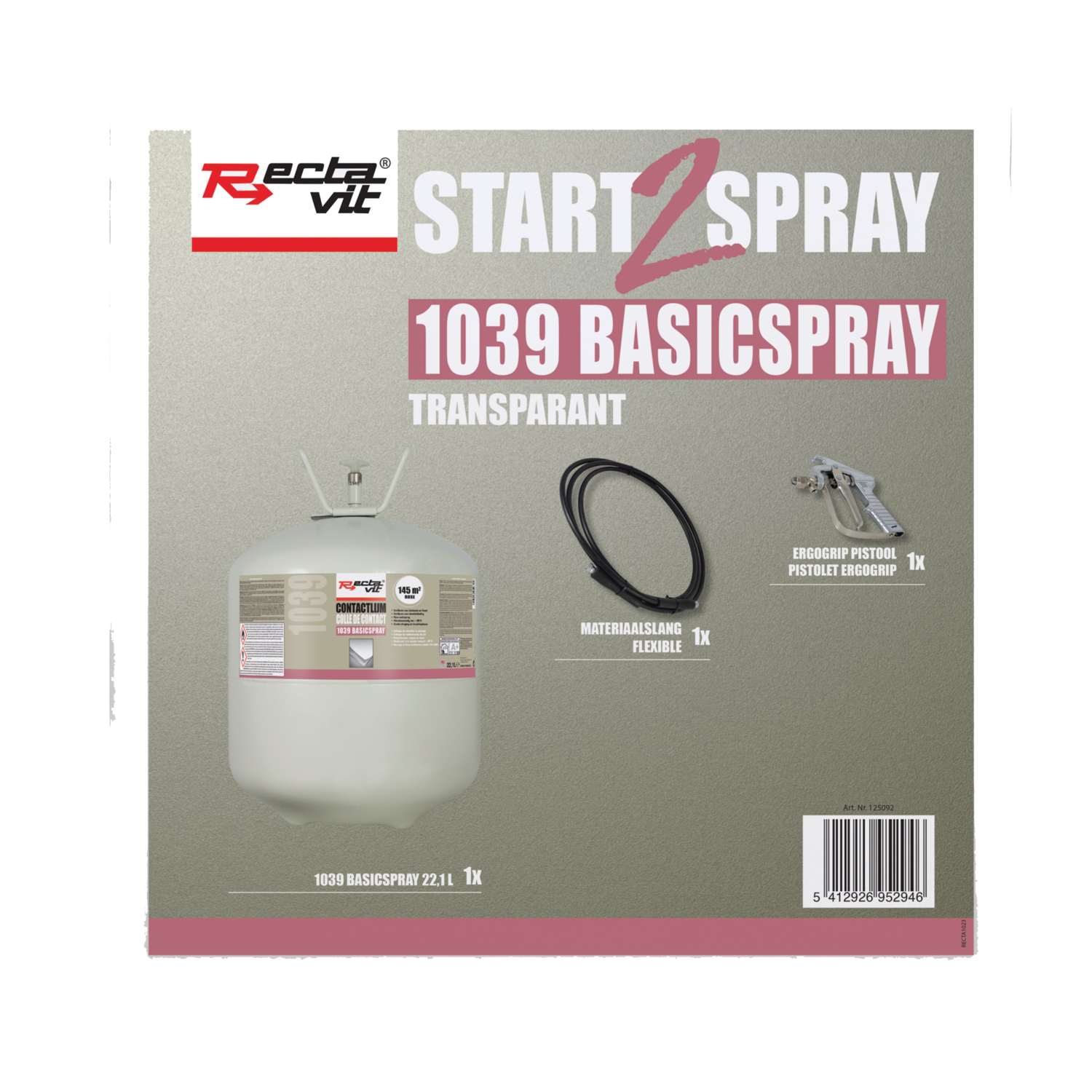 Rectavit basicspray transparant start-2-spray