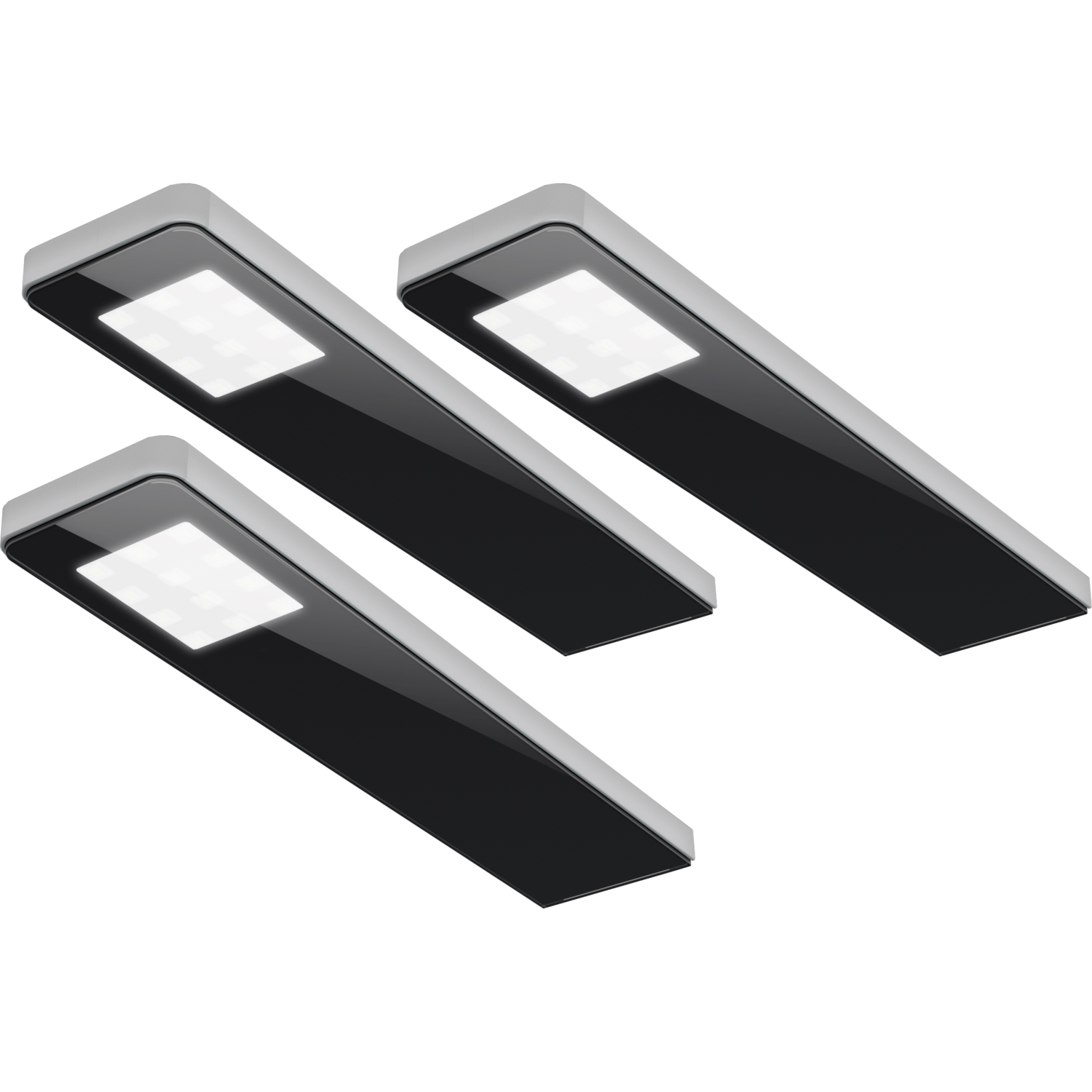 Key panel led kit 3x5W 3000K 24V zwart