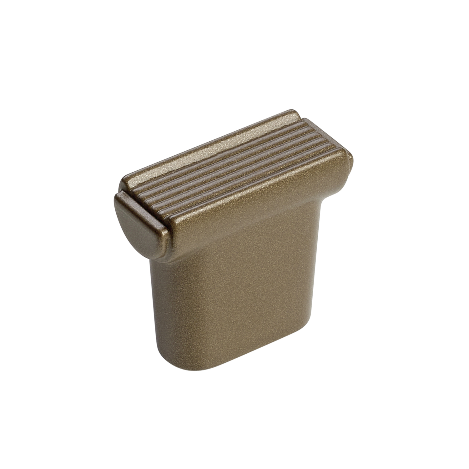 Knop riva-rama l26 b11 h23 brons